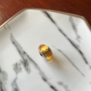 Pandora Yellow Fascinating Murano Glass Charm